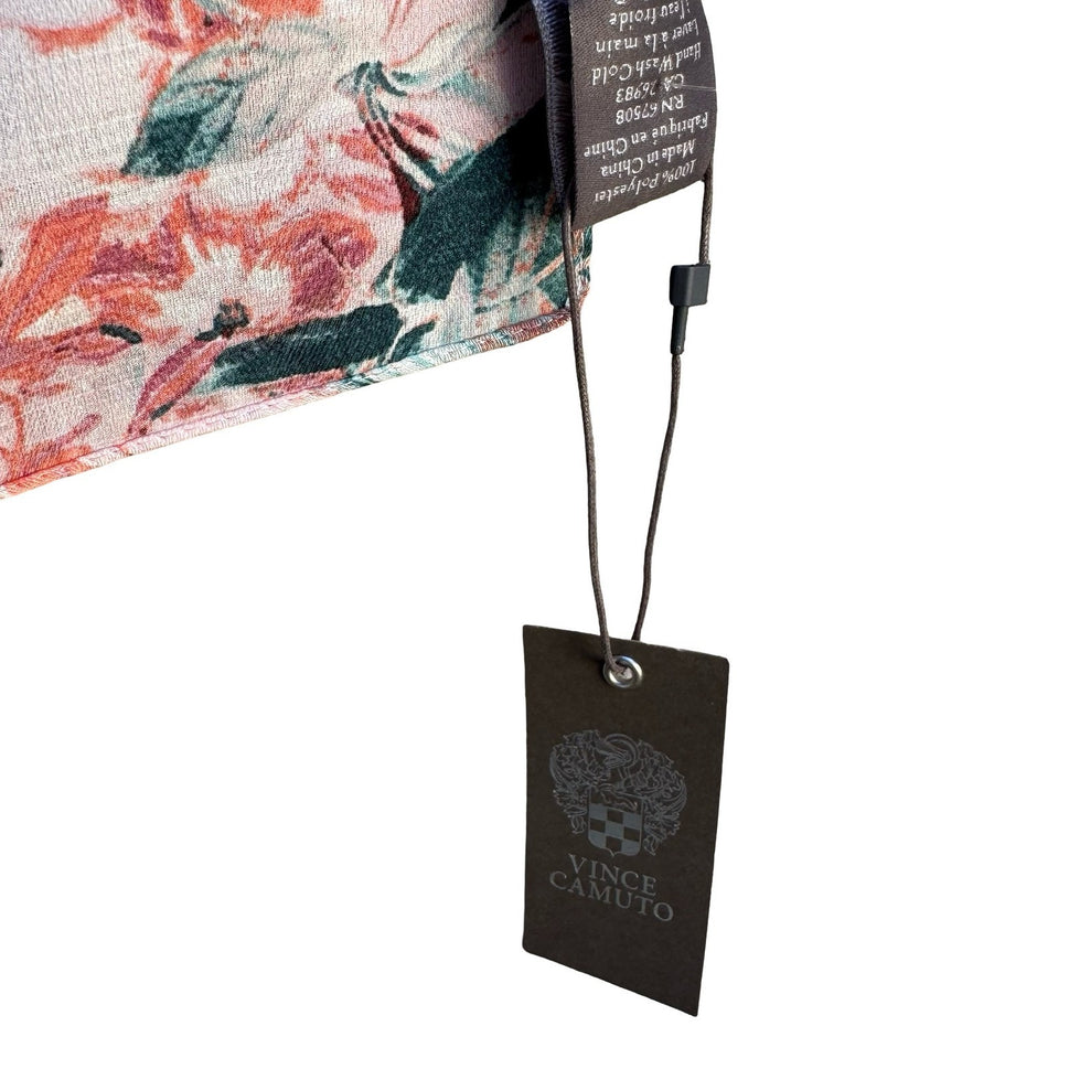Vince Camuto Cottagecore Soft Girl Romantic Garden Floral Wrap Scarf Shawl NWT