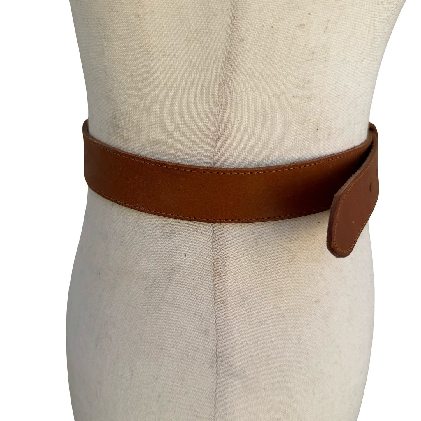 Mulberry Company Vintage Tan Brown Leather Belt Made in England Size 30 75