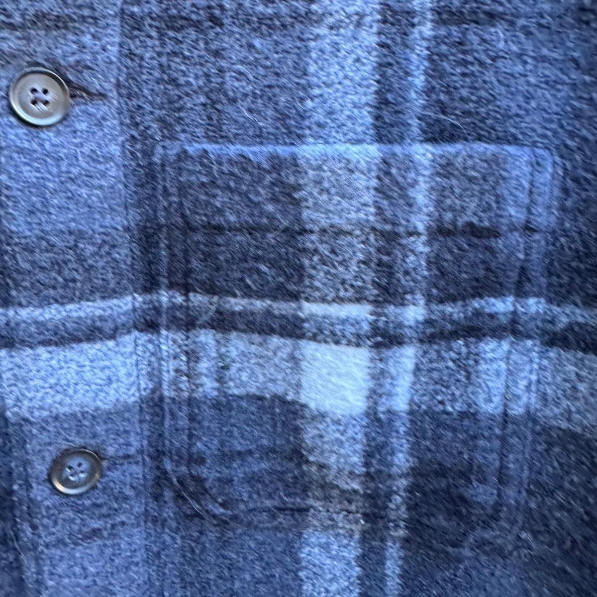 Express Lumberjack Gorpcore Plaid Fleece Shacket Workwear Shirt Jacket Mens S