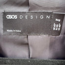 Switch ASOS DESIGN Mens Brown Tuxedo Blazer Contrast Satin Peak Lapel 40 Formal Evening 2 image