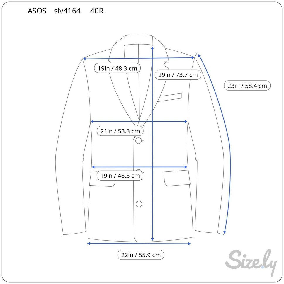 ASOS DESIGN Mens Brown Tuxedo Blazer Contrast Satin Peak Lapel 40 Formal Evening