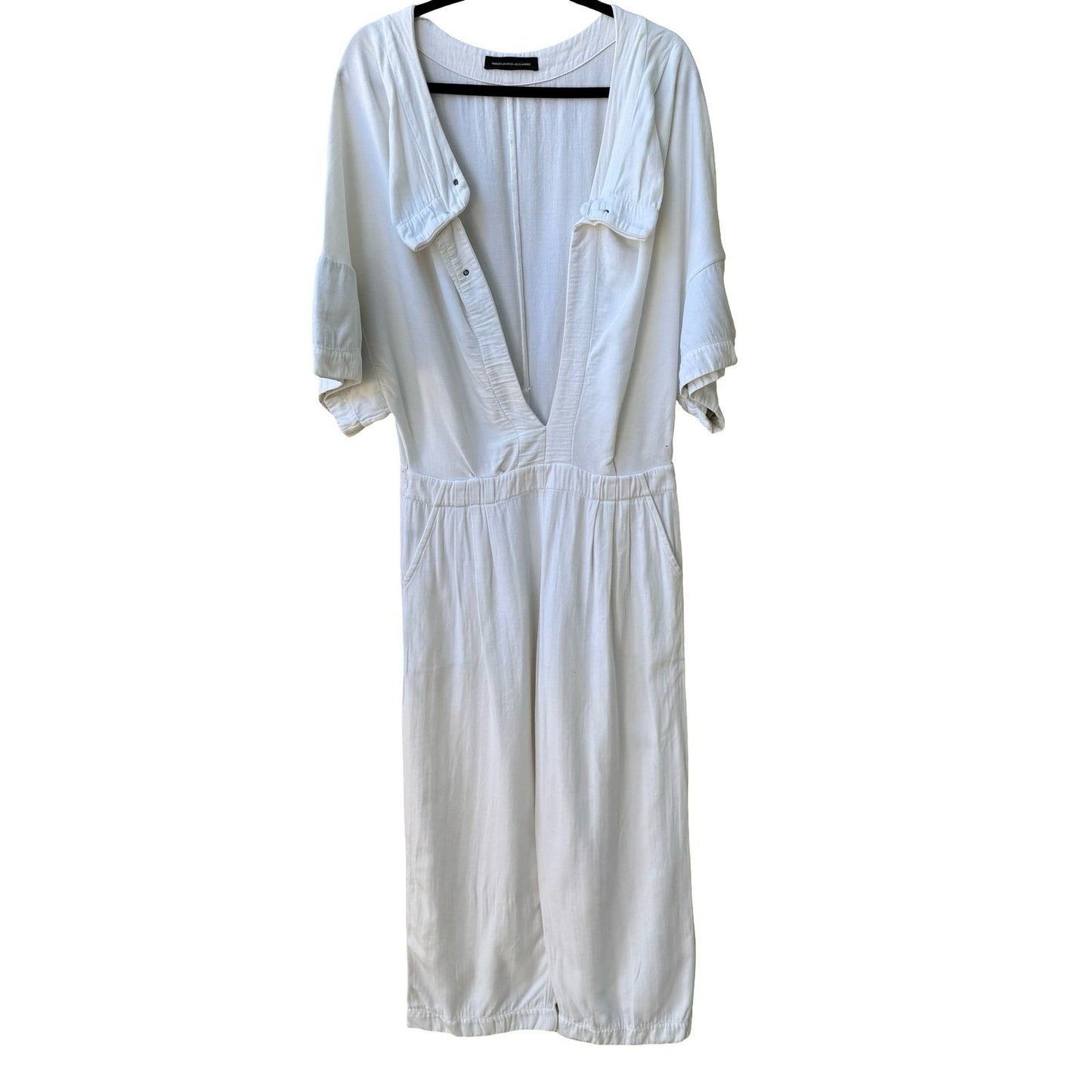 Alexandre Herchcovitch Avant Garde Minimalist Designer Herringbone Jumpsuit