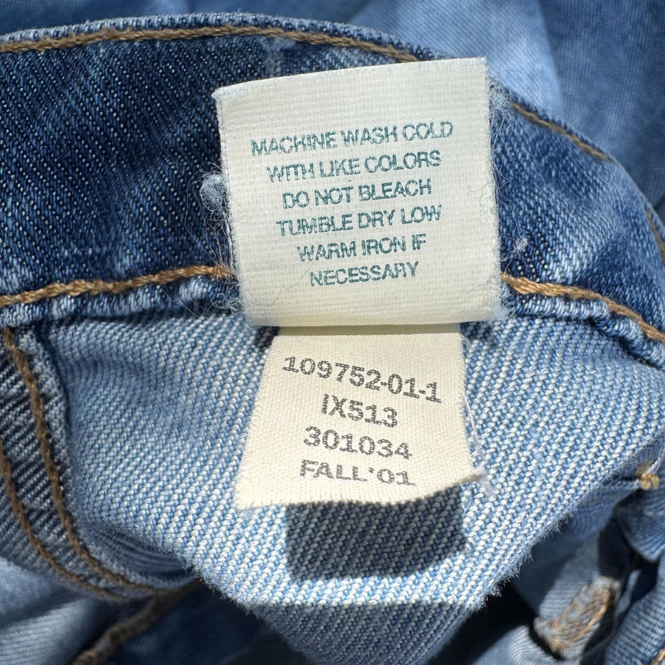 Old Navy Vintage Y2K Womens Light Blue Wash Low Rise Bootcut Denim Jeans 12