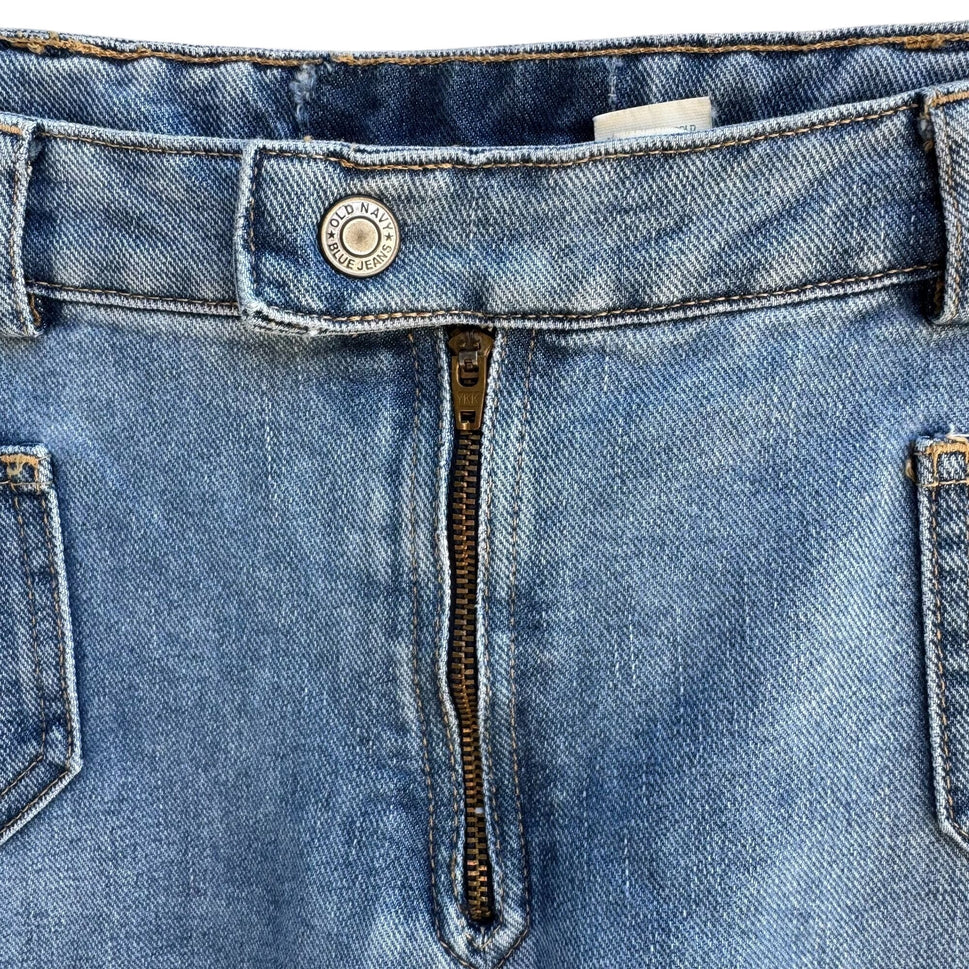 Old Navy Vintage Y2K Womens Light Blue Wash Low Rise Bootcut Denim Jeans 12