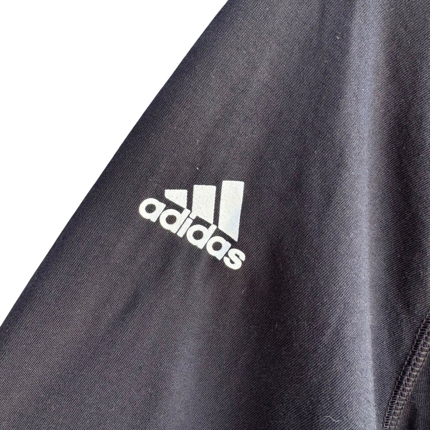 Adidas NHL Los Angeles Kings Hockey Mens Ultimate Tee Black Half-Zip Pullover 2XL