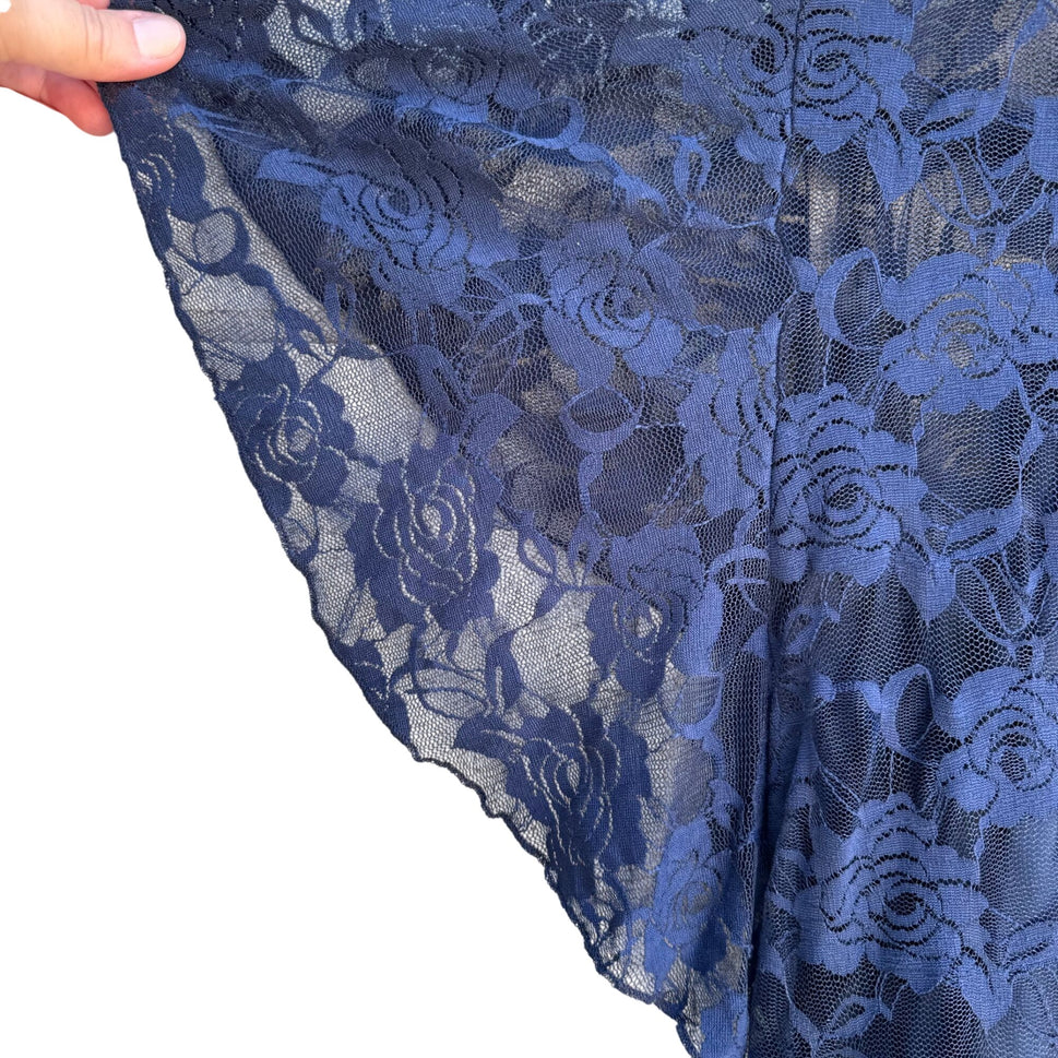 Shannon Ford Womens Lace Lined Boho Flutter Sleeve Party Formal Blouse New 3X