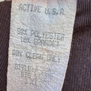 Switch Active USA Vintage Velvet A Line Womens Brown Short Sleeve Tunic Shift Dress XL 3 image