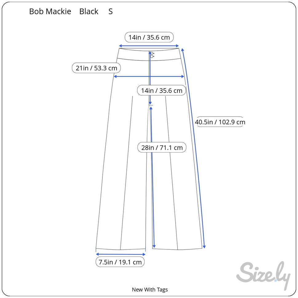 Bob Mackie Wearable Art Silk Lounge Pants Relaxed Fit Elastic Waist Black New S