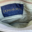 Switch Donna Karan New York Tan Leather Crossbody Bag Adjustable Strap Magnetic Closure 2 image