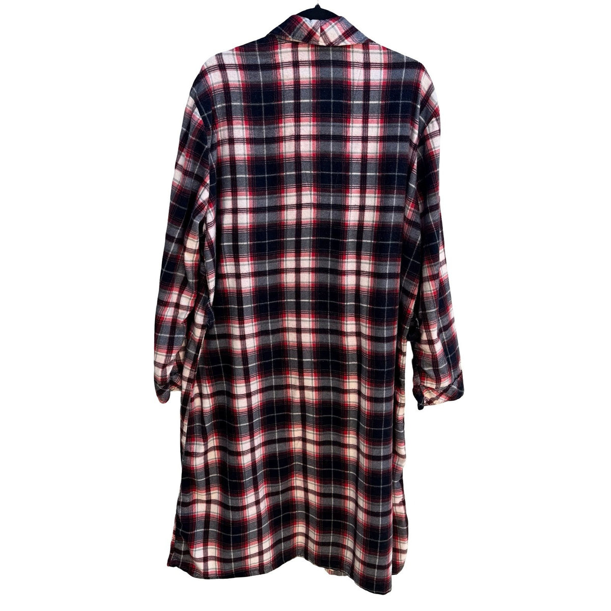 Sears Perma-Prest Vintage 70s 80s Plaid Robe Grandpacore Loungewear Dadcore L