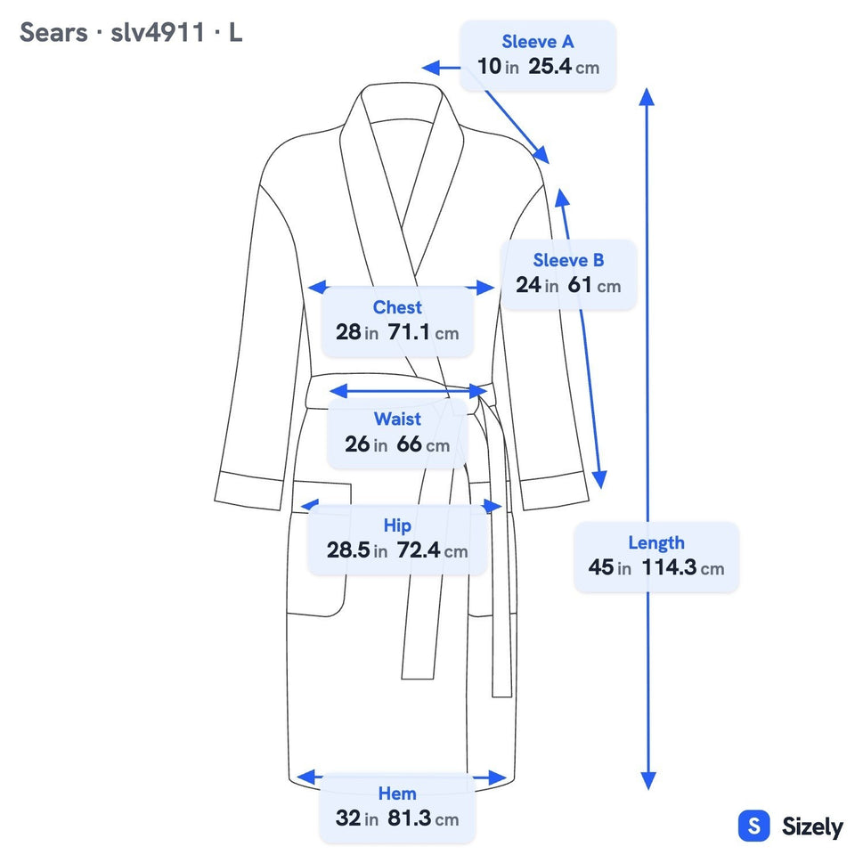 Sears Perma-Prest Vintage 70s 80s Plaid Robe Grandpacore Loungewear Dadcore L
