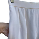 Switch Carolyn Roehm Vintage Womens Silk Elegant Off-White Pleated Lined Dress Pants 12 3 image