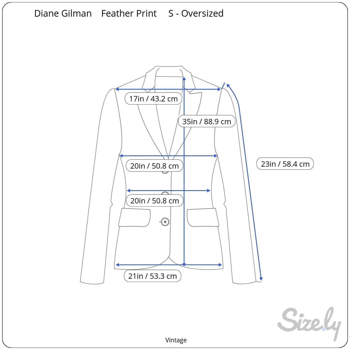 Diane Gilman Vintage Silk Abstract Feather Print Artsy Designer Blazer Jacket S
