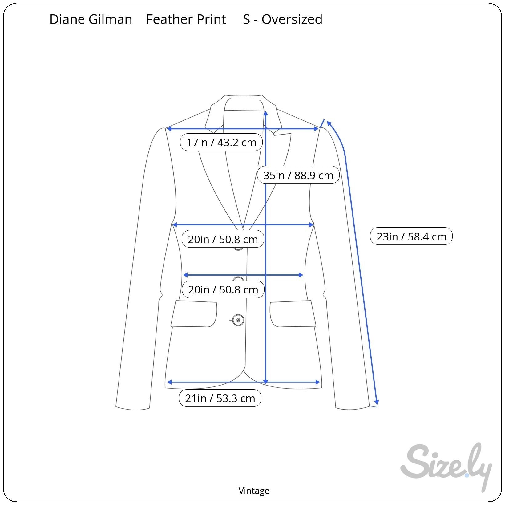 Diane Gilman Vintage Silk Abstract Feather Print Artsy Designer Blazer Jacket S