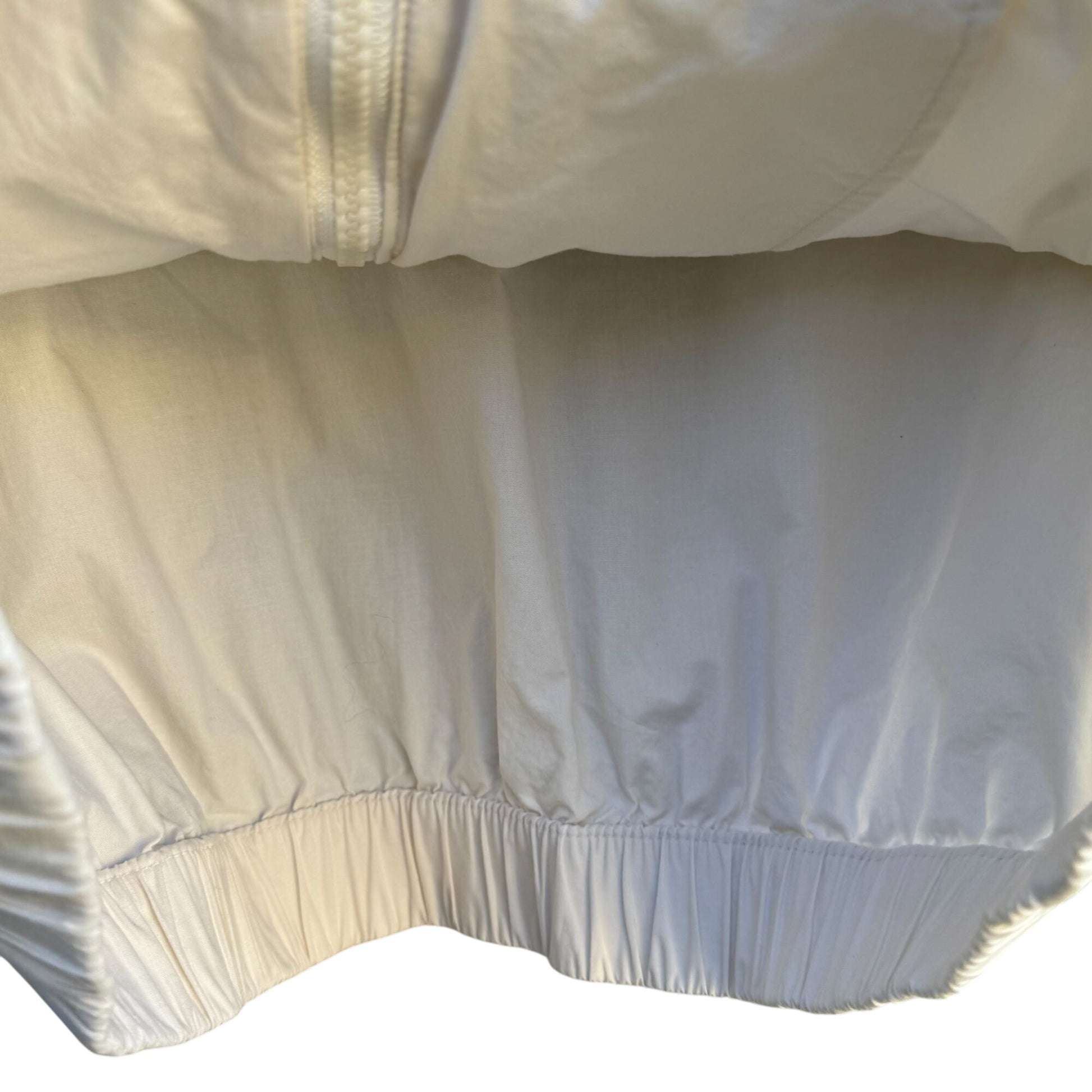 Royal Yacht Club The Hunt Vintage Mens Preppy White Navy Windbreaker Jacket L