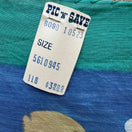 Switch Pic N Save Vintage Hawaiian Square Floral Scarf Bold Yellow Pink Blue Green 2 image