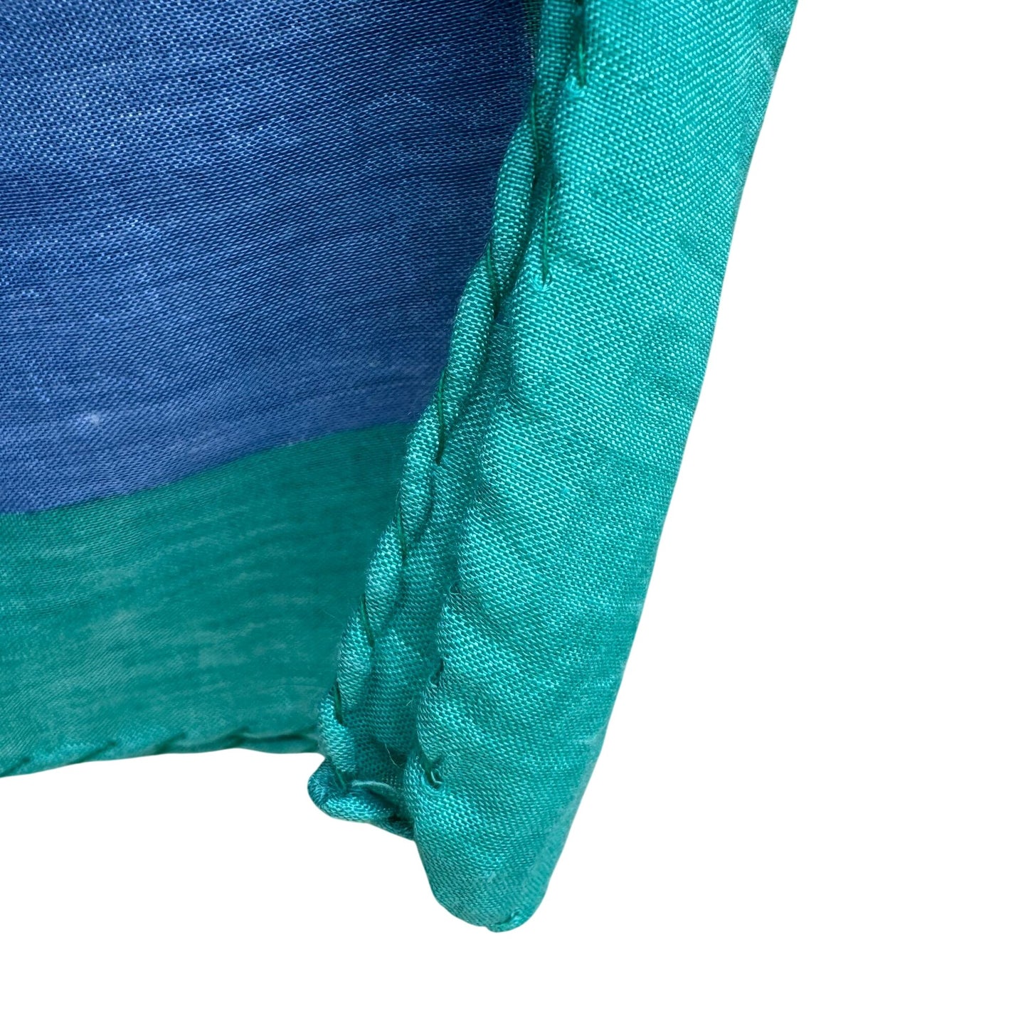 Pic N Save Vintage Hawaiian Square Floral Scarf Bold Yellow Pink Blue Green