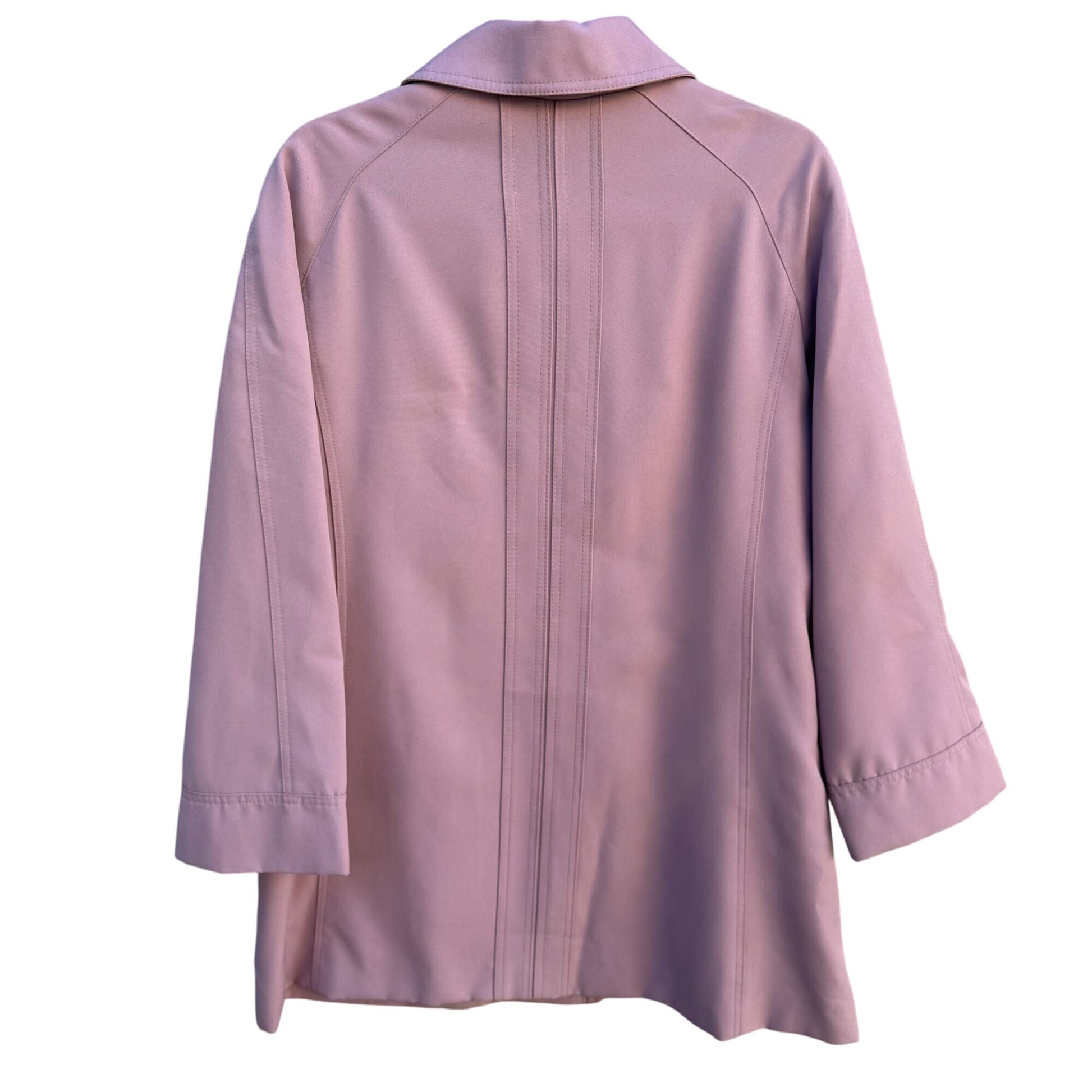 Forecaster Vintage 60s 70s Pink Preppy Union-Made Coat Jacket Rain Coat Trench