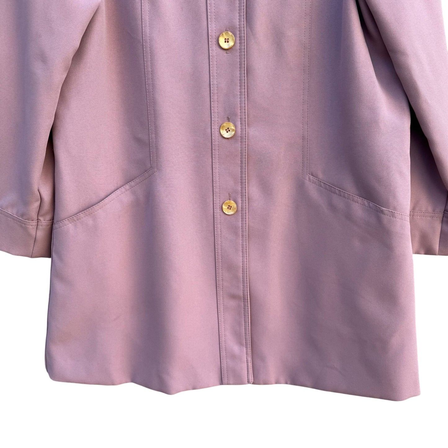 Forecaster Vintage 60s 70s Pink Preppy Union-Made Coat Jacket Rain Coat Trench