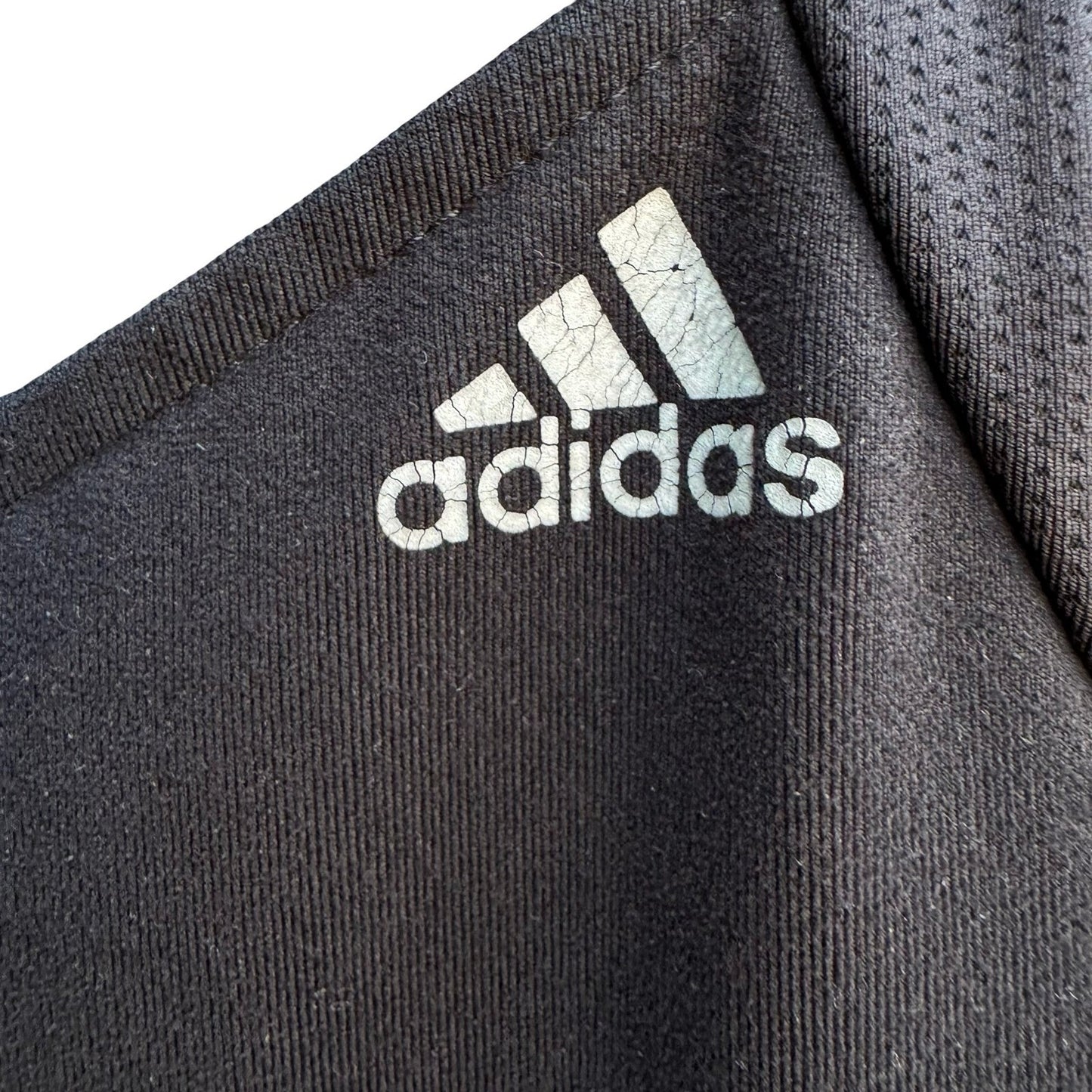 Adidas ClimaCool Activewear Racerback Tank Top Black Built-in Bra Mesh AF5001 S