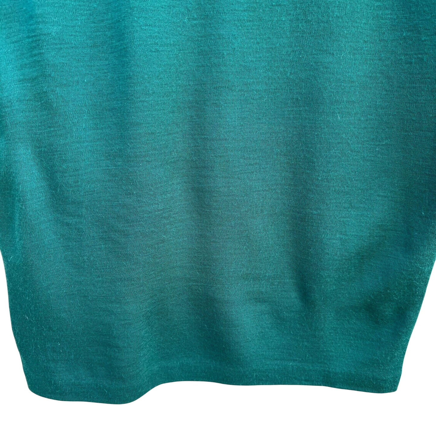 Liz Claiborne Vintage Womens Petite XS Green Mockneck Sweater Dress Wool Blend