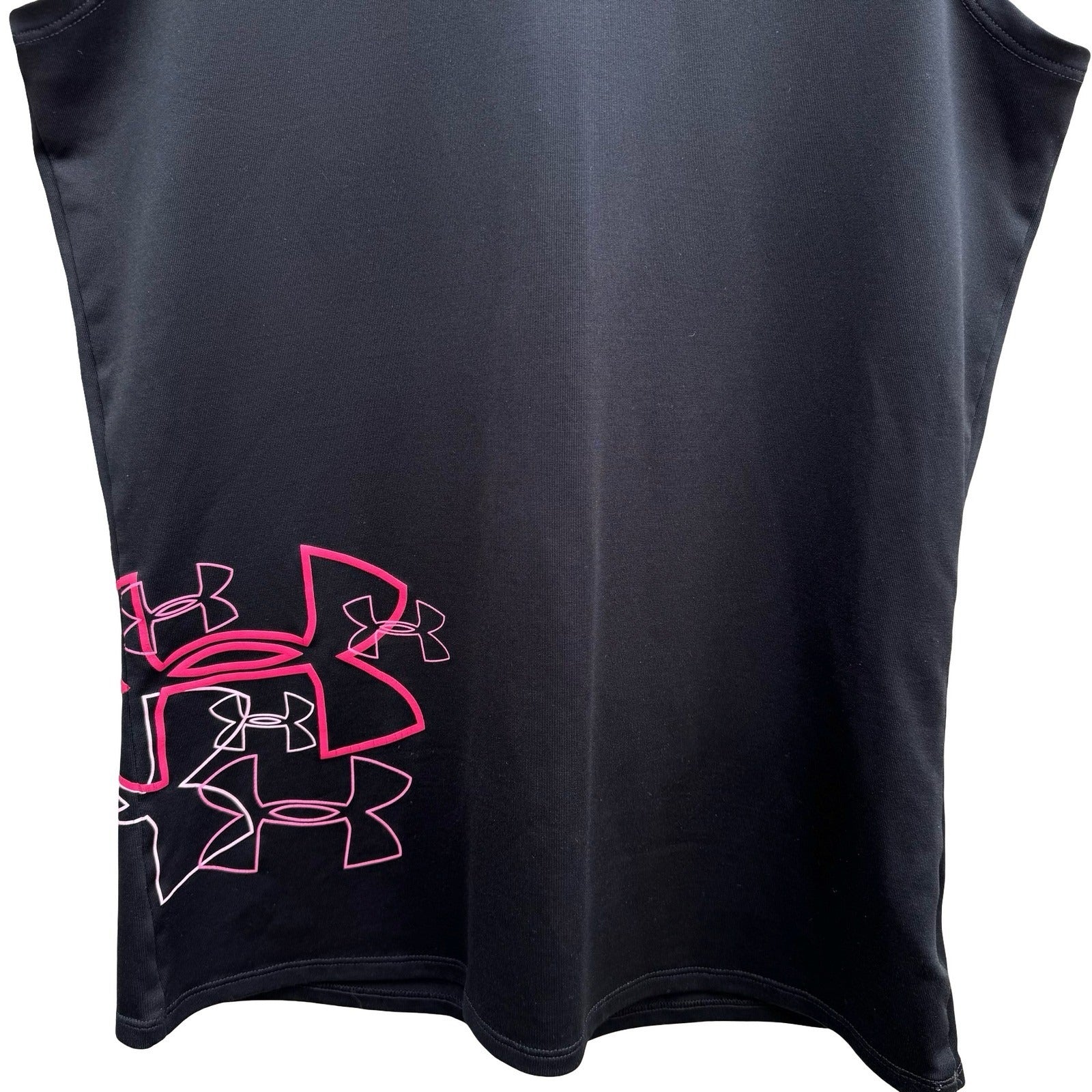 Under Armour HeatGear Gym Workout Compression Activewear Tank XS Sleeveless Gym
