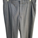 Switch Hart Schaffner &amp; Marx Viracle Vintage Gray Wool Mens Flat Front Dress Pant 38x32 2 image