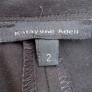 Switch Katayone Adeli Vintage Y2K 90s Minimalist Quiet Luxury Goth Black Pencil Skirt 2 2 image