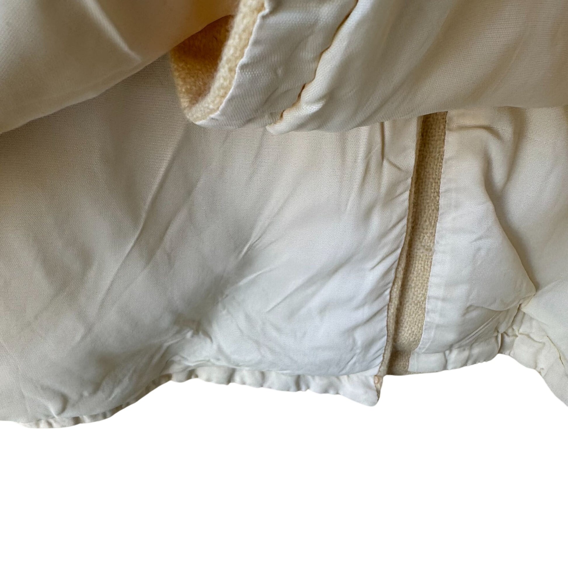 Bronson of California Vintage 50s 60s Butter Womens Wool Lined Four Pocket Vest