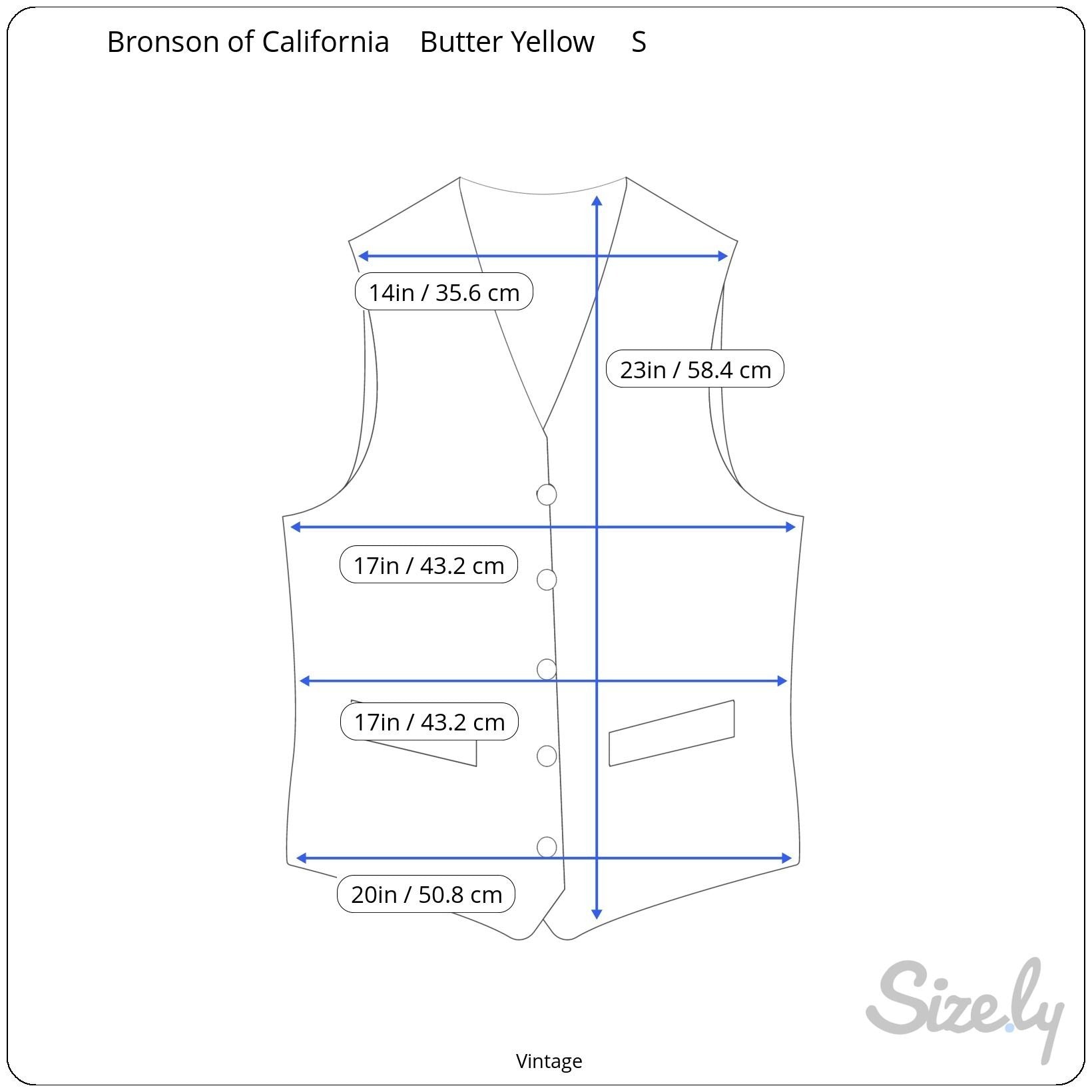 Bronson of California Vintage 50s 60s Butter Womens Wool Lined Four Pocket Vest