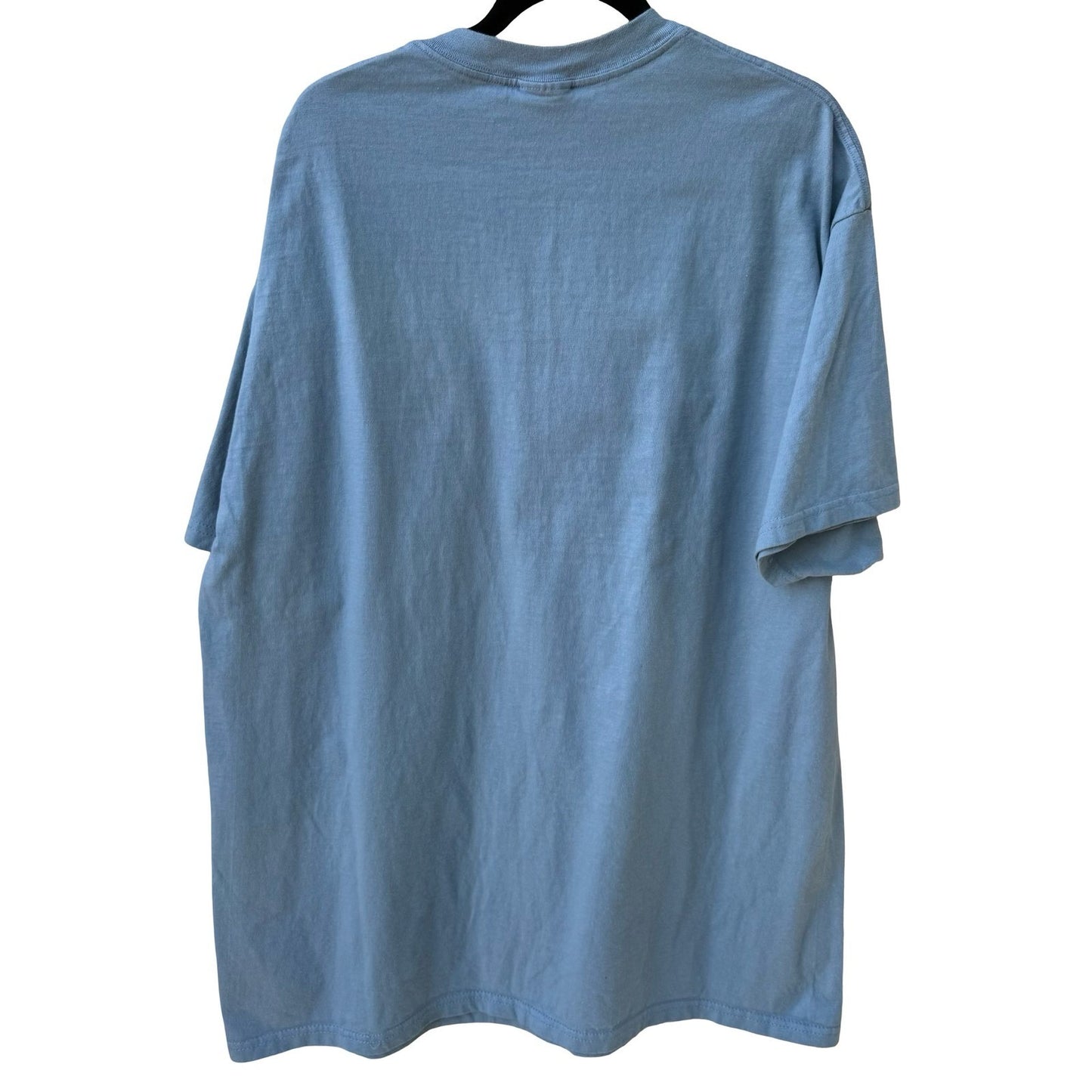 Hanes Beefy-T Mens XXL Blue LA Police Celebrity Golf Tournament Graphic T-Shirt
