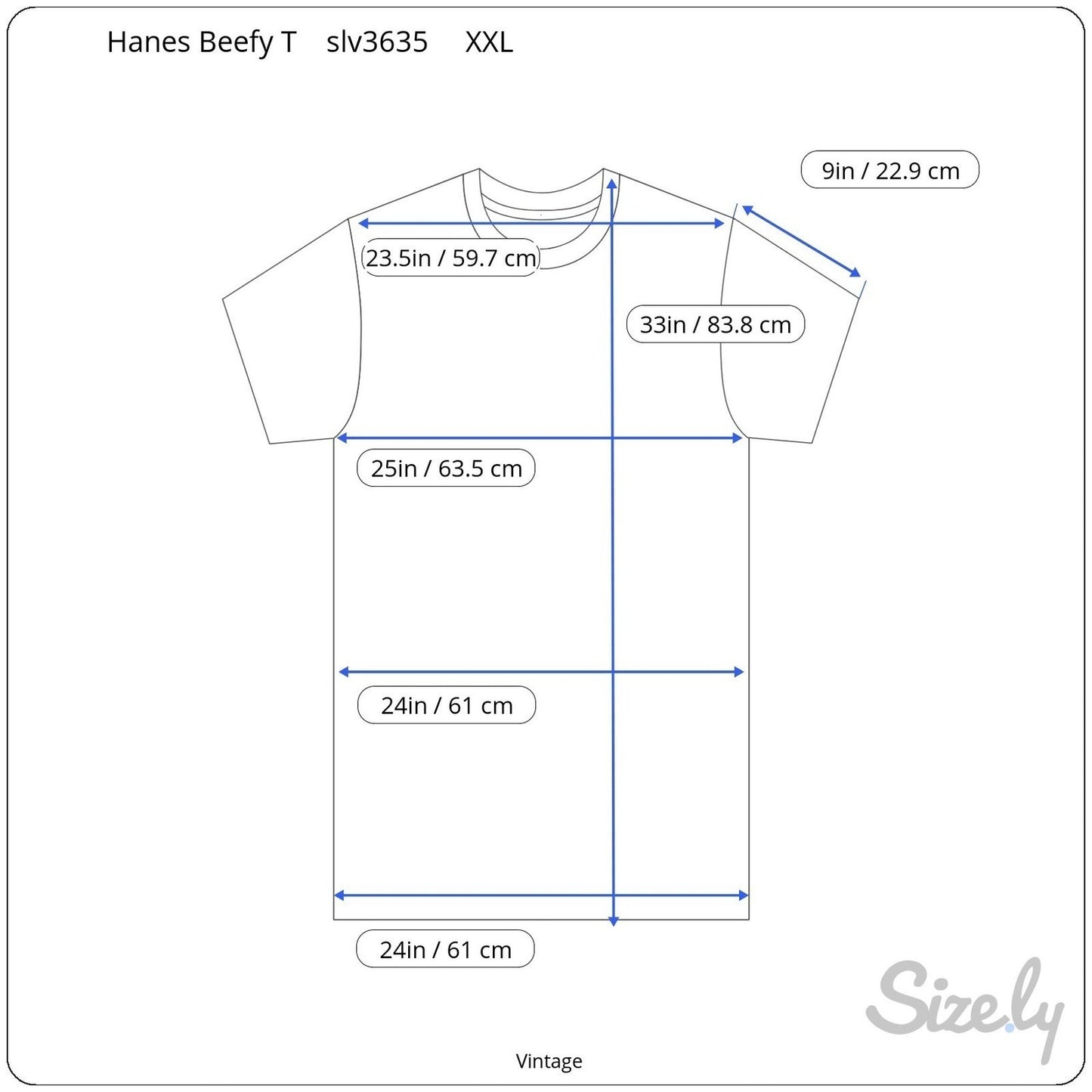 Hanes Beefy-T Mens XXL Blue LA Police Celebrity Golf Tournament Graphic T-Shirt