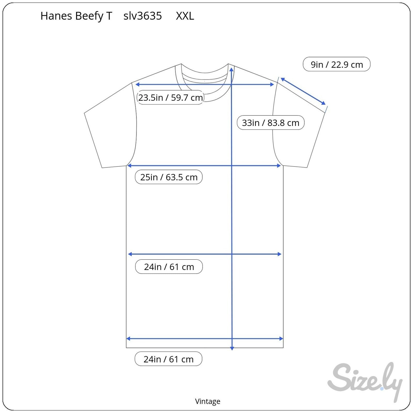 Hanes Beefy-T Mens XXL Blue LA Police Celebrity Golf Tournament Graphic T-Shirt