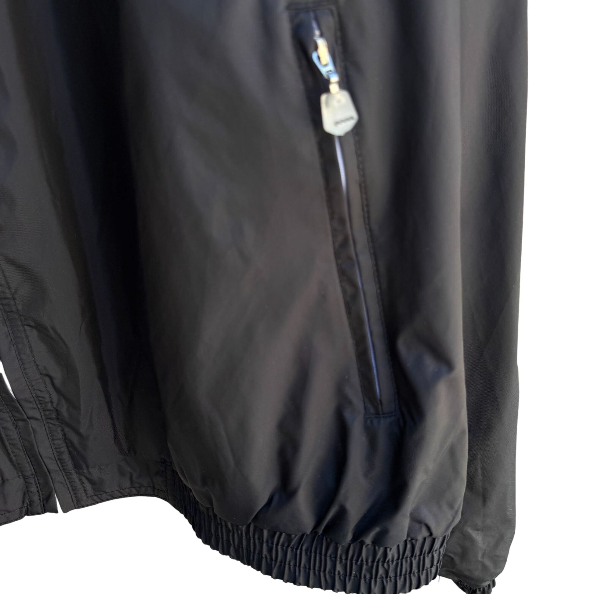 LA Kings Gear For Sports NHL Hockey Black Warm Up Suit Windbreaker Jacket New L