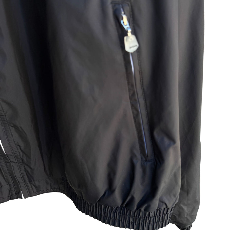 LA Kings Gear For Sports NHL Hockey Black Warm Up Suit Windbreaker Jacket New L