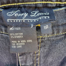 Switch Terry Lewis Classic Luxuries Dark Wash Straight Leg Jeans Size 8P NWT Stretch 2 image