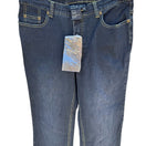 Switch Terry Lewis Classic Luxuries Dark Wash Straight Leg Jeans Size 8P NWT Stretch 3 image