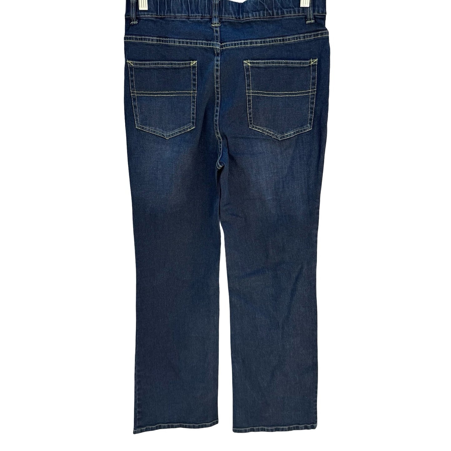 Terry Lewis Classic Luxuries Dark Wash Straight Leg Jeans Size 8P NWT Stretch