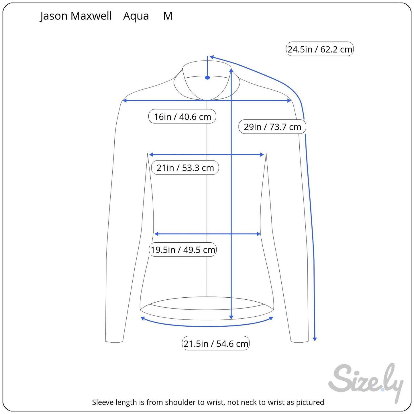 Jason Maxwell Womens Aqua Textured Fuzzy Fleece Polka Dot Zip-Up Jacket M Cozy