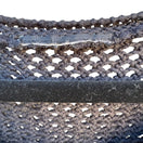 Switch Vintage 80s Oversized Womens Black Goth Alternative Knit Sweater Top Fishnet L 2 image