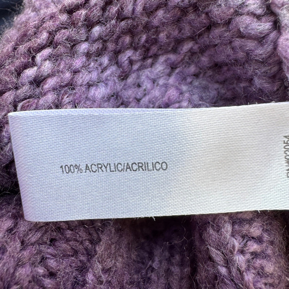 Carolyn Taylor Whimsygoth Fairycore Boho Ombre Belted Cowl Neck Sweater Purple M