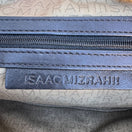 Switch Isaac Mizrahi Black Quilted Leather Crossbody Bag Gold Chain Strap Tassel Accent 2 image