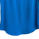 Switch Angela Tong Womens 100% Silk Sleeveless Lightweight Minimalist Blue Blouse Top 4 3 image