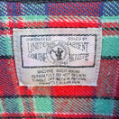 Switch Vintage Mens United Garment Genuine Houston Plaid Button-Up Shirt Elbow Patches 2 image