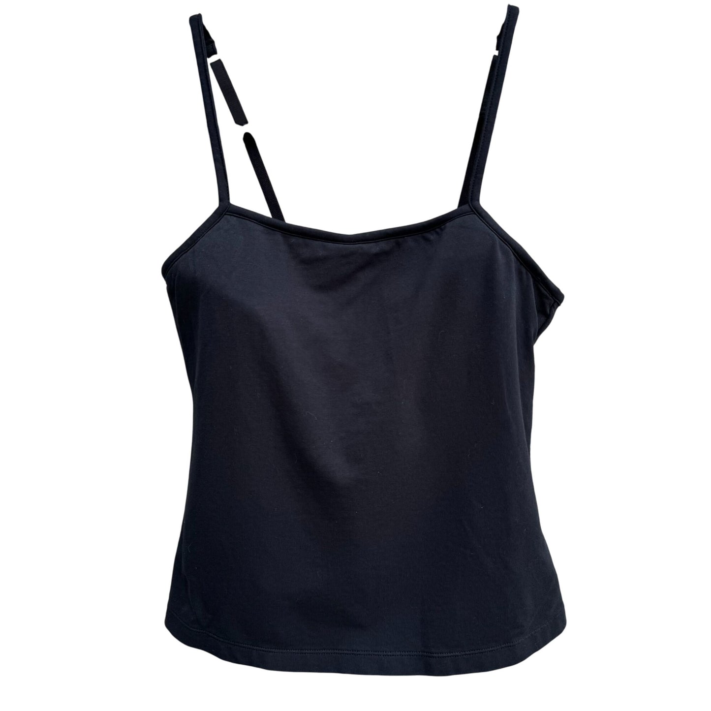 The Territory Ahead Black Built-In Bra Adjustable Straps Stretch Camisole Tank 34B