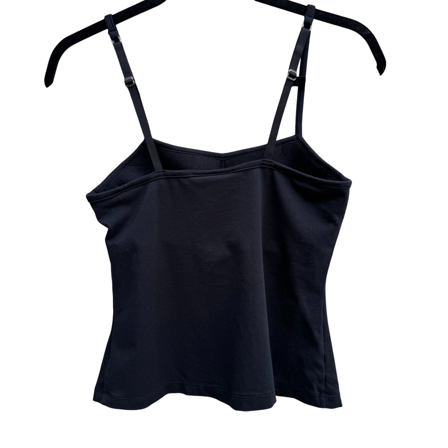 The Territory Ahead Black Built-In Bra Adjustable Straps Stretch Camisole Tank 34B