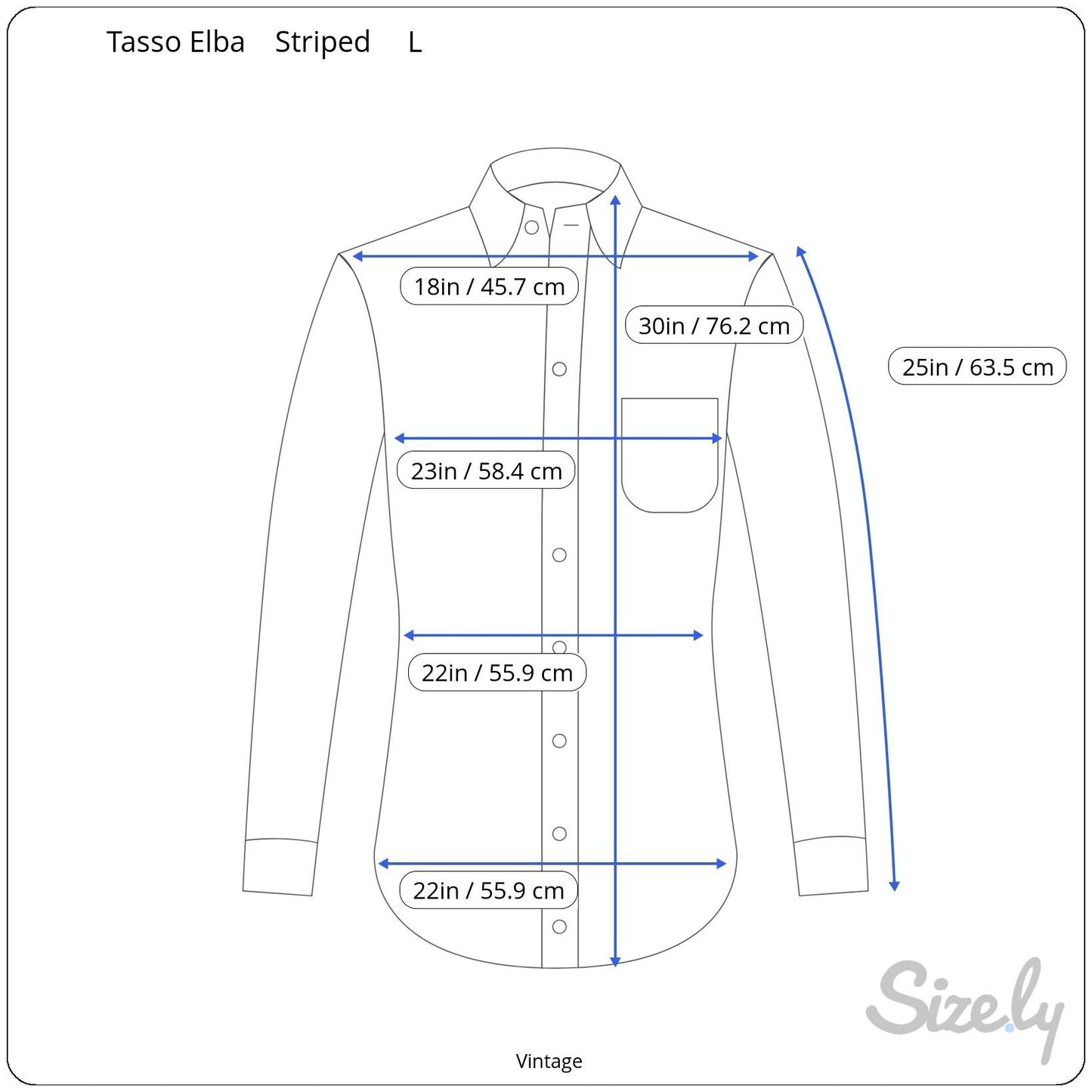 Tasso Elba Mens Tailored Fit Gray White Striped Button-Down Long Sleeve Shirt L