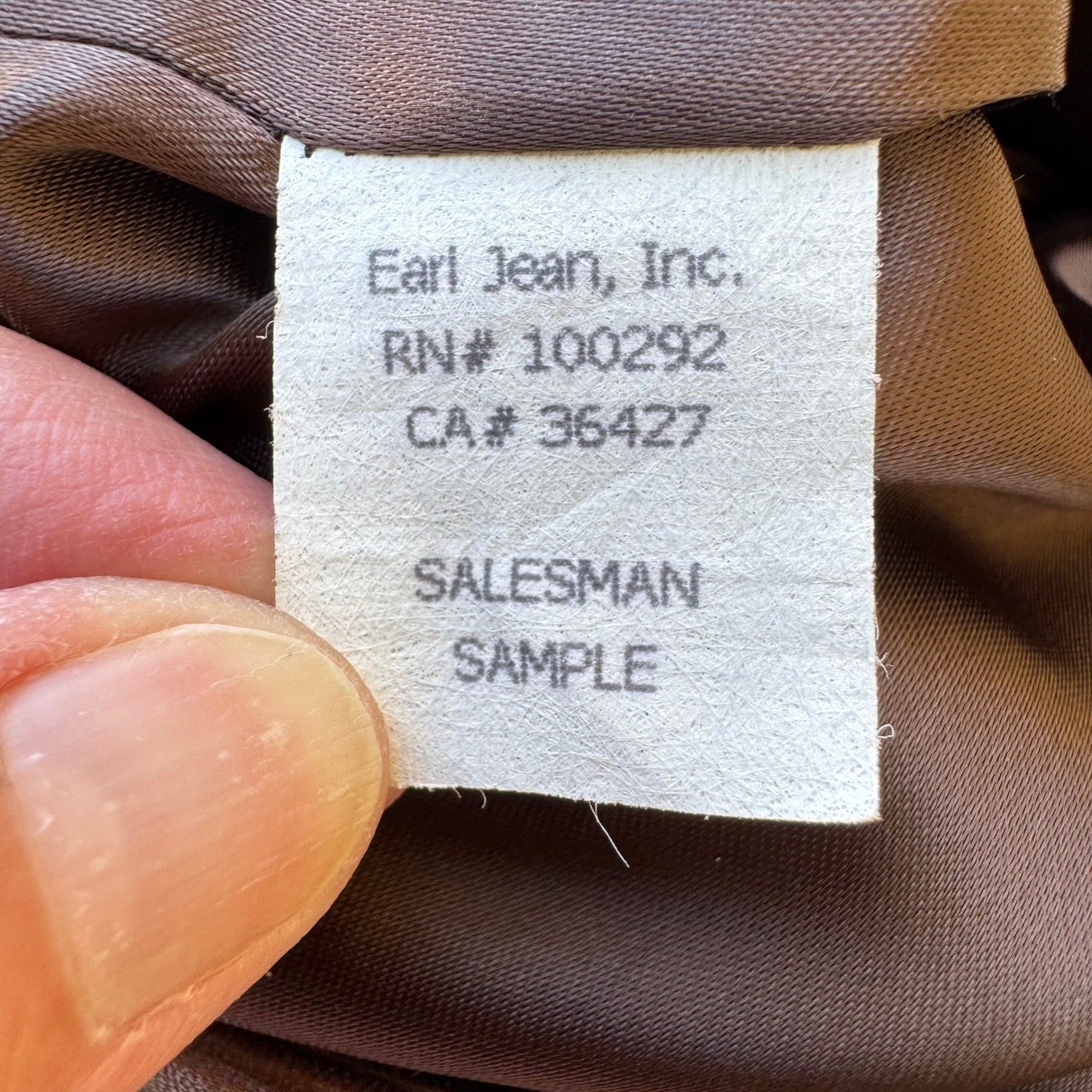 Earl Jean Y2K Leather Low Rise Moto Biker Grunge Pant Bootcut Designer Sample 26