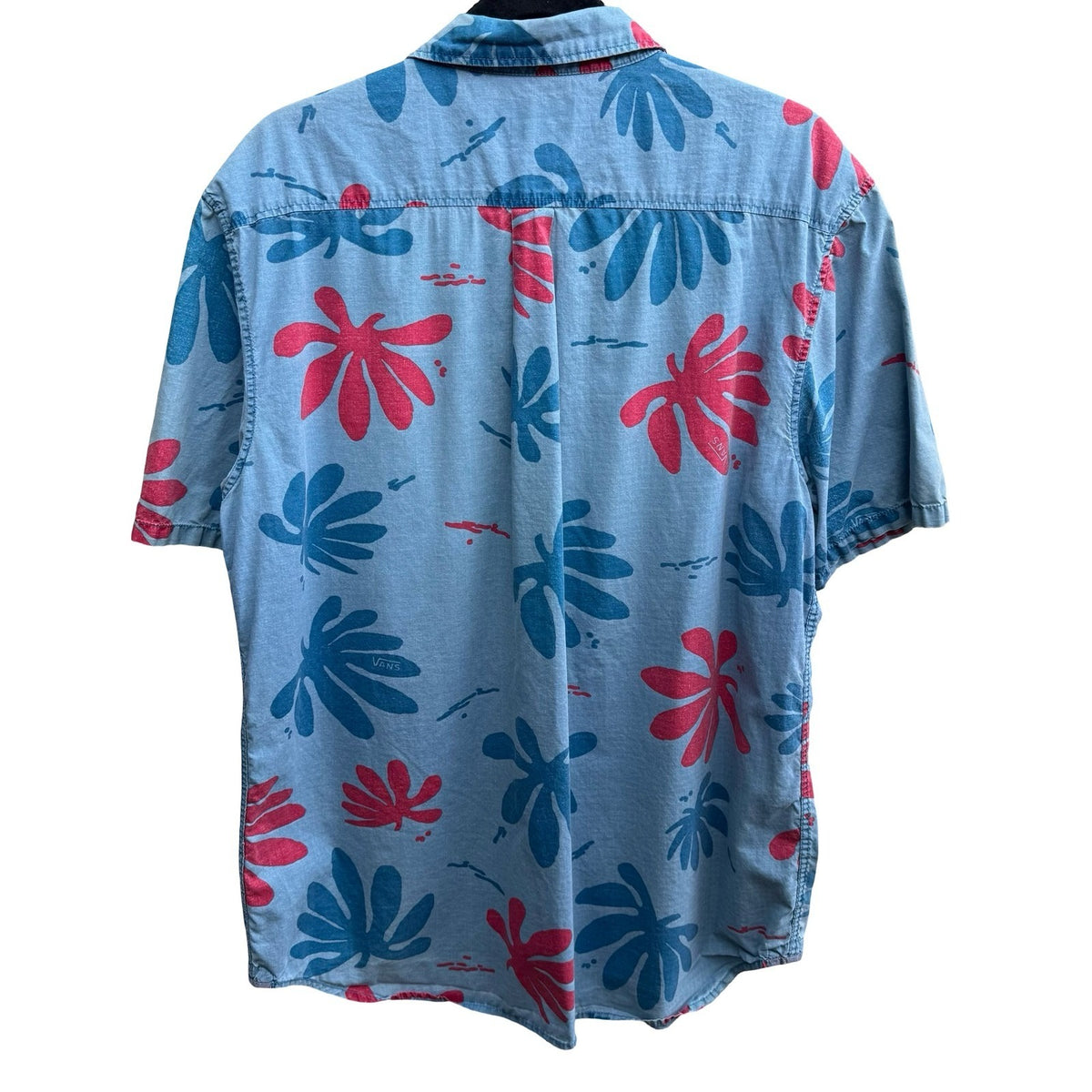Vans Joel Tudor Collection Aloha Coastal Hawaiian Tropical Leaf Shirt Mens L