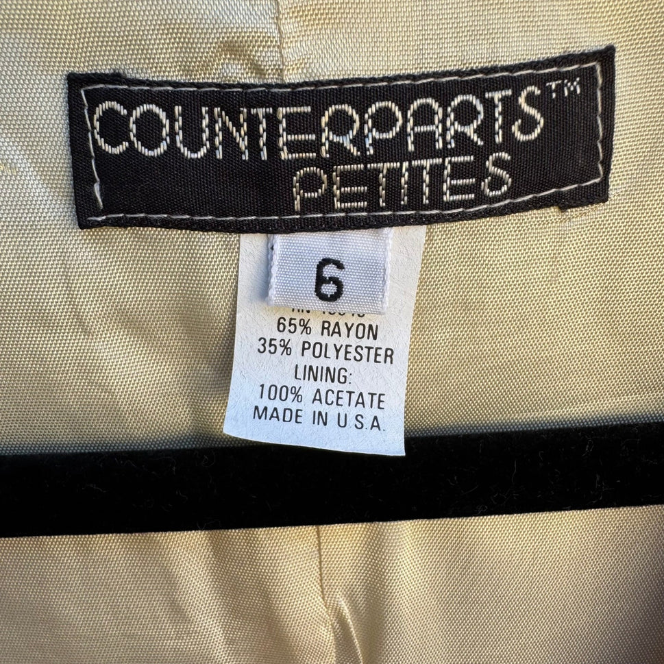 Counterparts Vintage 90s Cottagecore Victorian Floral Tapestry Waistcoat Vest 6